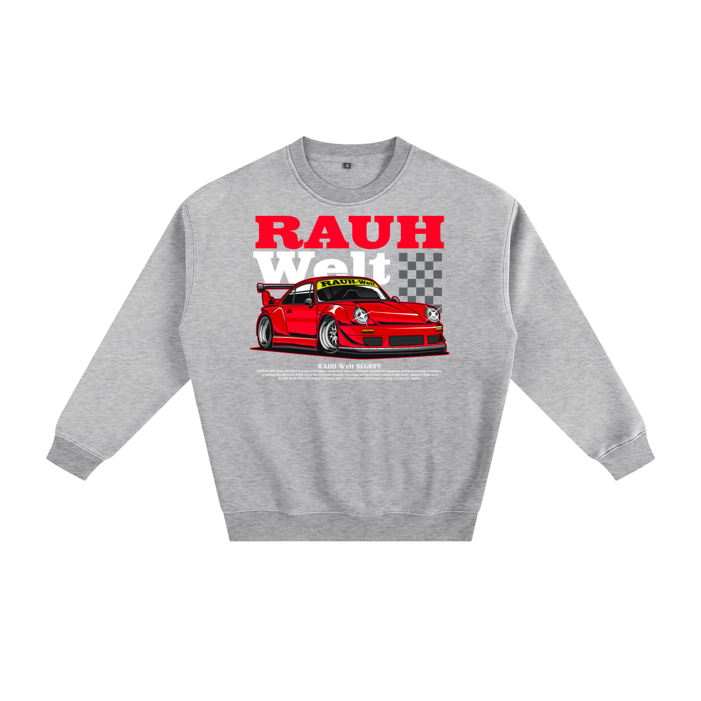 Blue RAUH-Welt Begriff Jumper