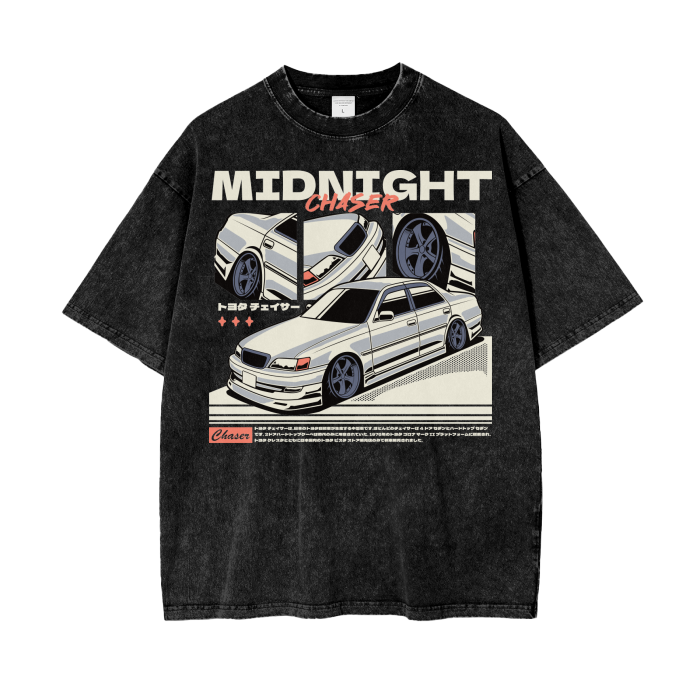 Toyota Chaser Inspired Oversized T-Shirt | JDM Classic