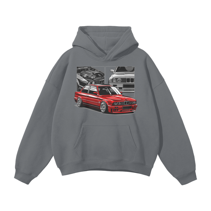 BMW E30 Hoodie – Classic German Car