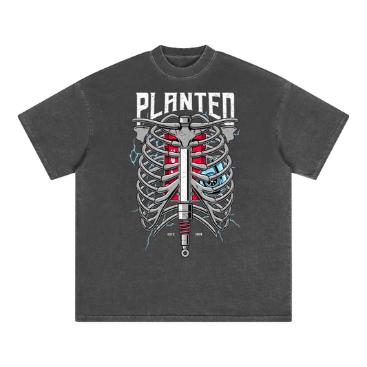 Heart of Steel Oversize T-Shirt | Automotive Engine