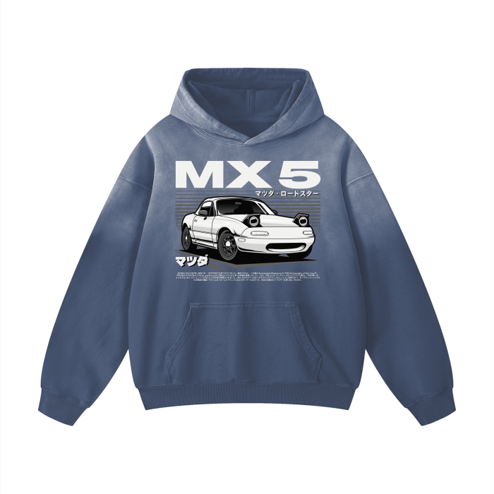 Mazda MX-5 Hoodie – JDM Roadster Streetwear
