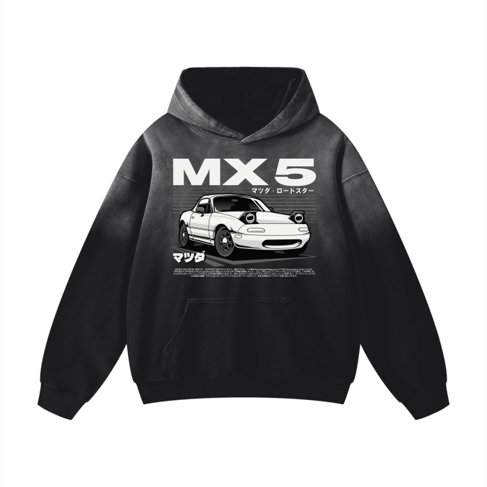 Mazda MX-5 Hoodie – JDM Roadster Streetwear