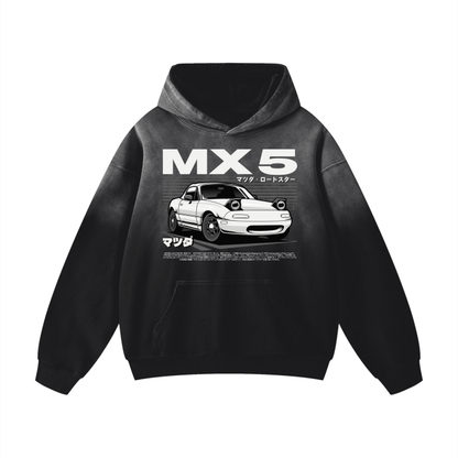 Mazda MX-5 Hoodie – JDM Roadster Streetwear