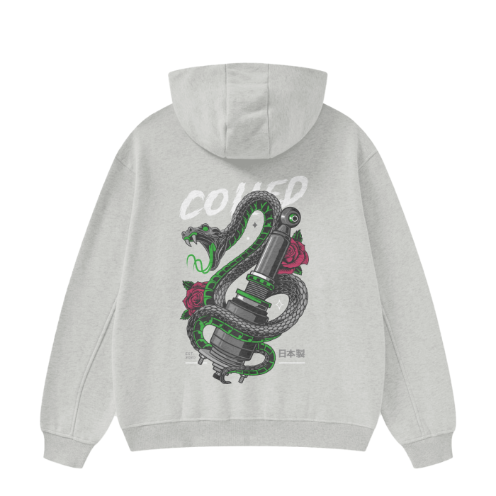 Coiled Hoodie - Inspired by Performance Suspension Culture