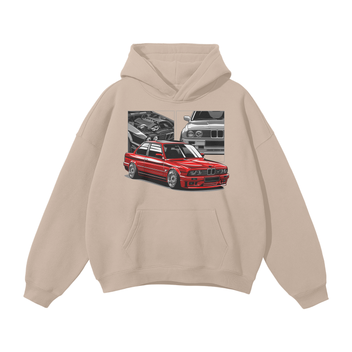BMW E30 Hoodie – Classic German Car