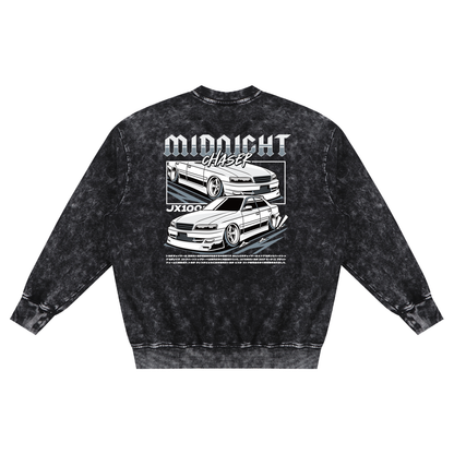 Toyota Chaser JZX100 Jumper – Midnight Drift Sweatshirt