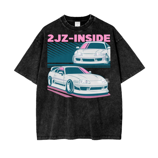 2JZ-INSIDE Supra Graphic T-Shirt
