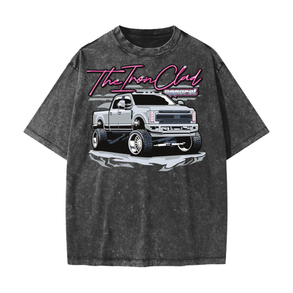 Custom Lifted Truck T-Shirt - Bold American Truck Culture