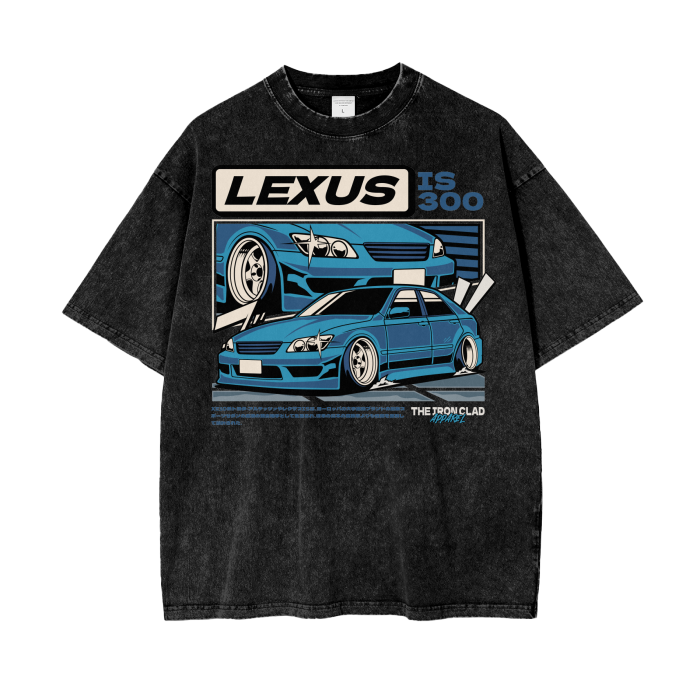 Lexus IS300 Inspired T-Shirt - Performance Sedan Classic