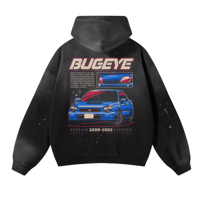 Subaru Bug Eye Inspired Hoodie | JDM Rally Legend Tribute