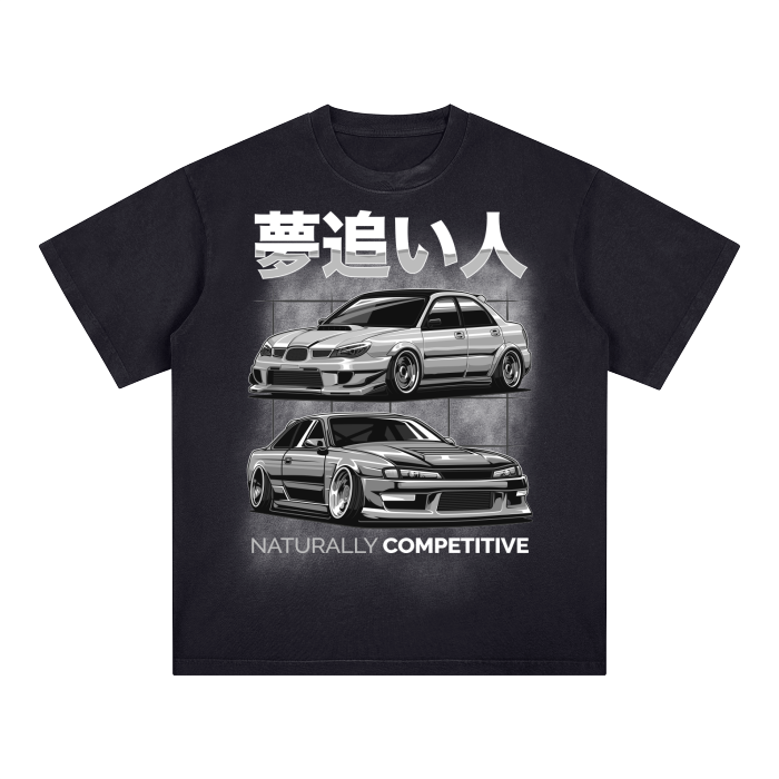 Subaru WRX/STI & Nissan S13 Inspired JDM T-Shirt - Rally & Drift Icons