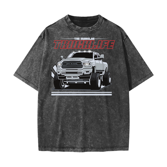 Custom Lifted Truck T-Shirt - Bold Automotive Icon